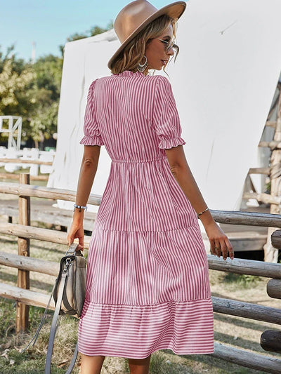 Bernice - Classic Striped Dress