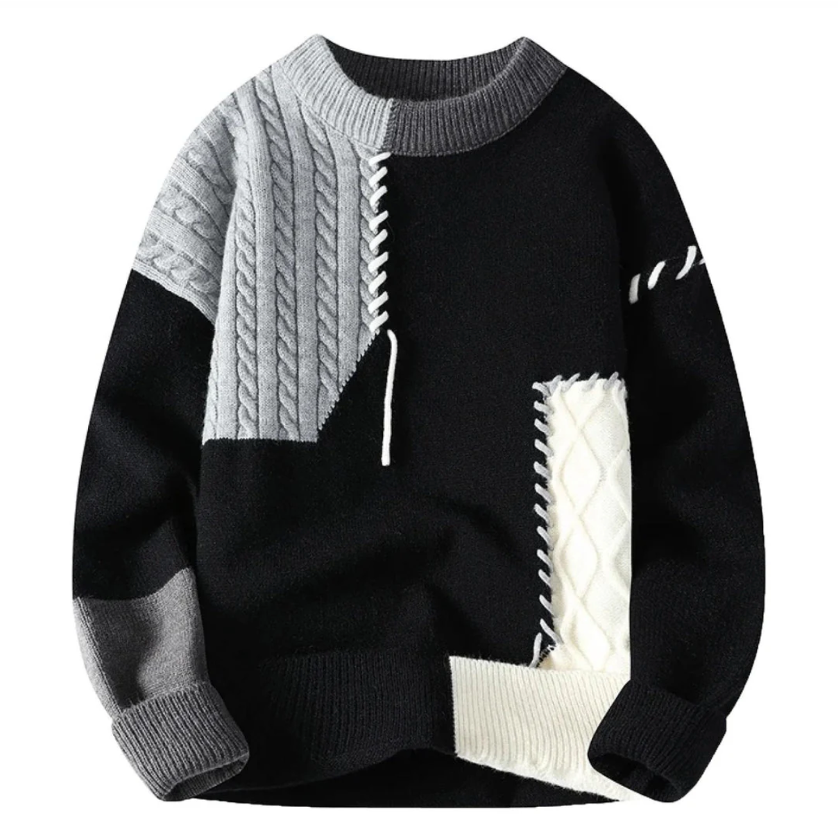 Atelier™ | Artisan Patchwork Jumper