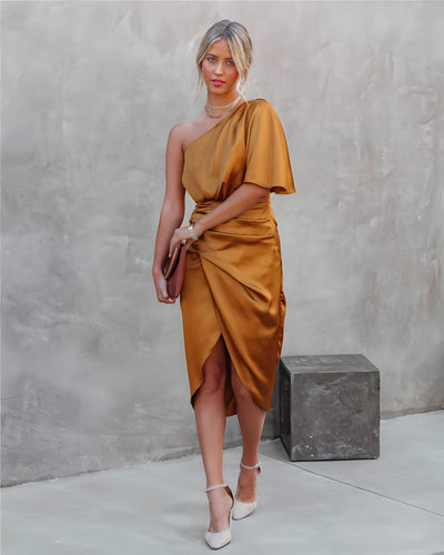 Lana | Luxurious Silk Dress – Timeless Elegance