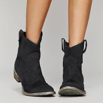 Fria – Distressed Ankle Boots
