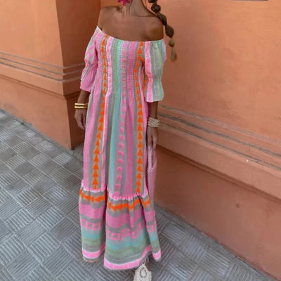 Karla - Vibrant Boho Dress