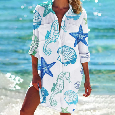 Yorika – Maxi Dress with Graphic Print