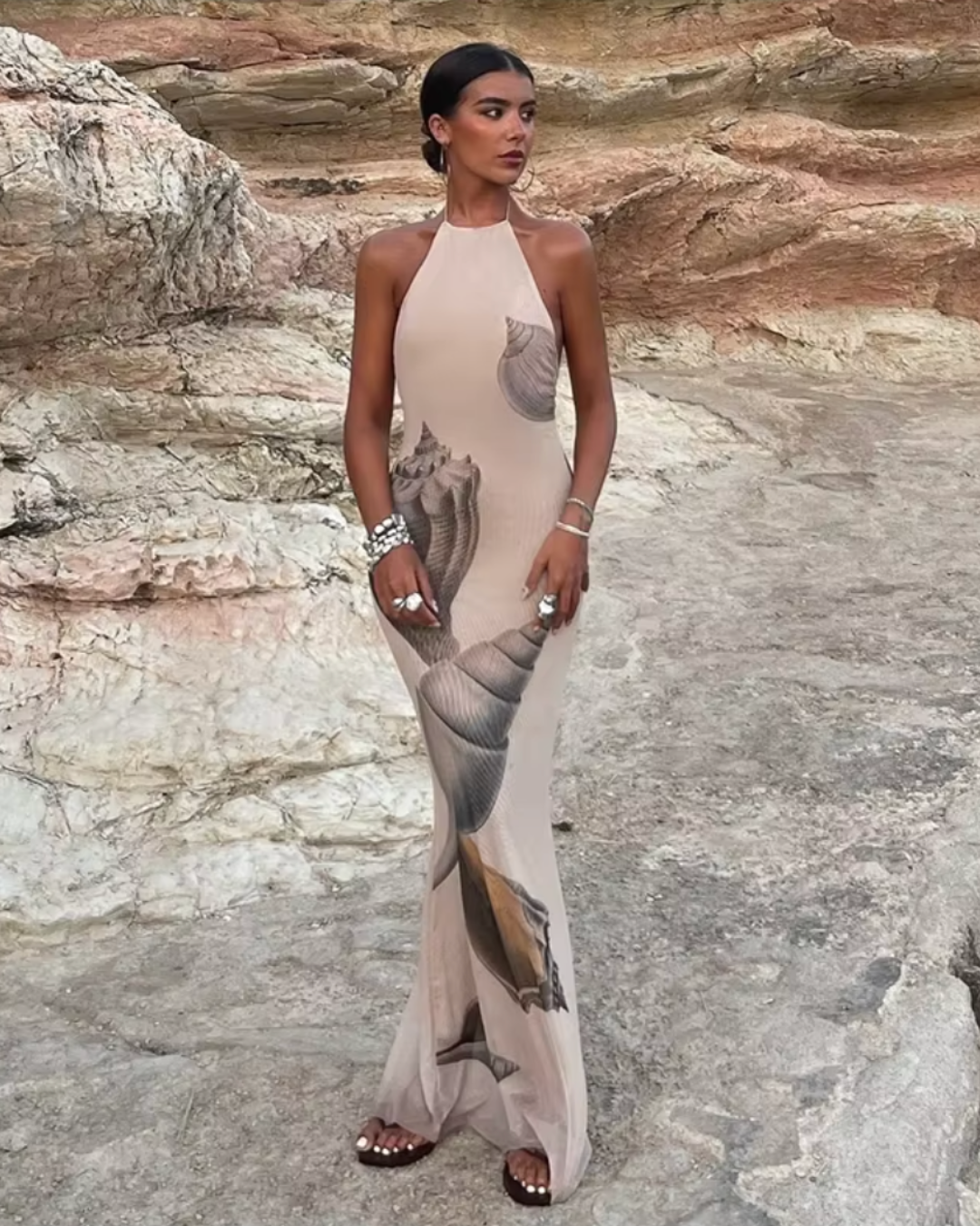 Eowyn | Stylish Halter Dress