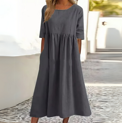 Isolde – Relaxed Fit Midi Dress