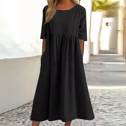 Isolde – Relaxed Fit Midi Dress