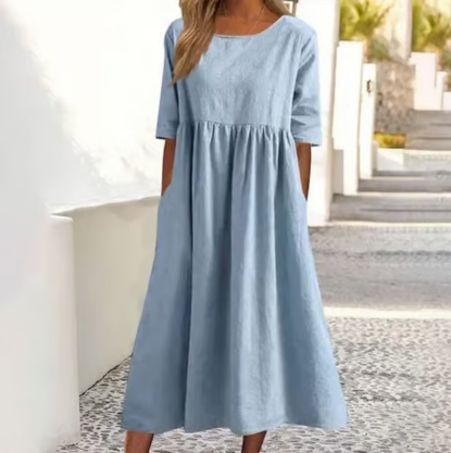 Isolde – Relaxed Fit Midi Dress