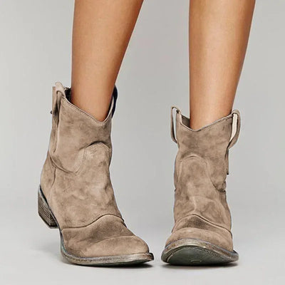 Maxinne – Cowboy Ankle Boots