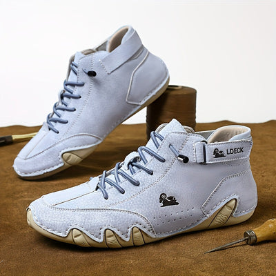 Grace – High-Top Lace-Up Trainers