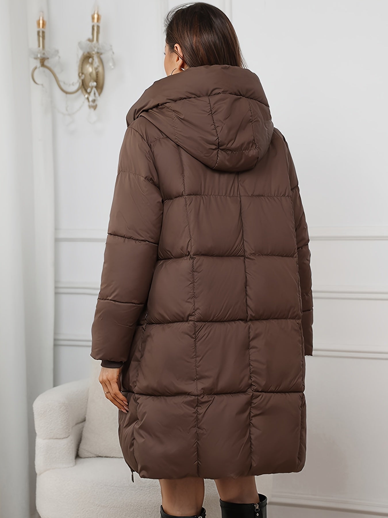 Isla – Oversized Quilted Puffer Coat