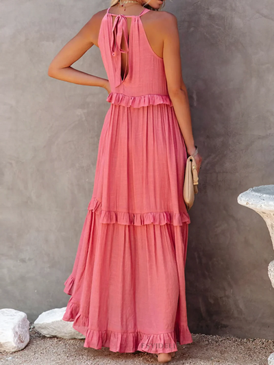 Elsie - Ruffle Maxi Dress