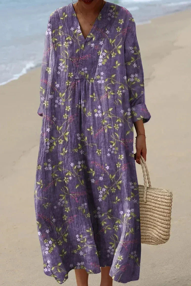 The Lavender Meadow – Art-Inspired Dress