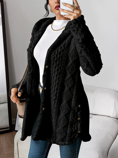 Evelina - Ladies' Button-Up Knit Cardigan