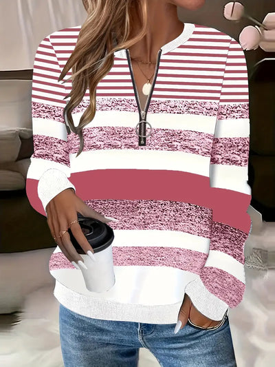 Amelie - Ladies' zip-up jumper