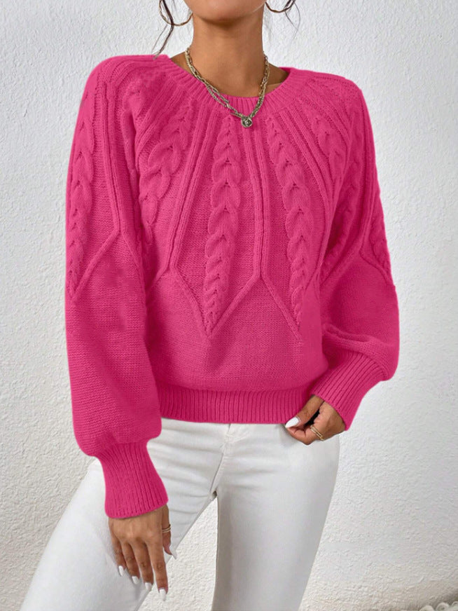 Elsie - Ladies’ Classic Cable Knit Jumper