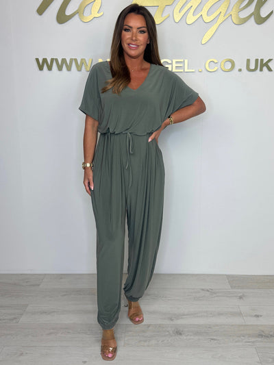 Luneth – Relaxed Drawstring Jumpsuit