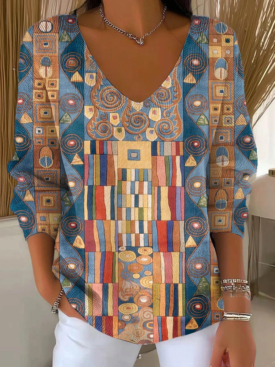 GABRIELLE | V-neck Knit Jumper