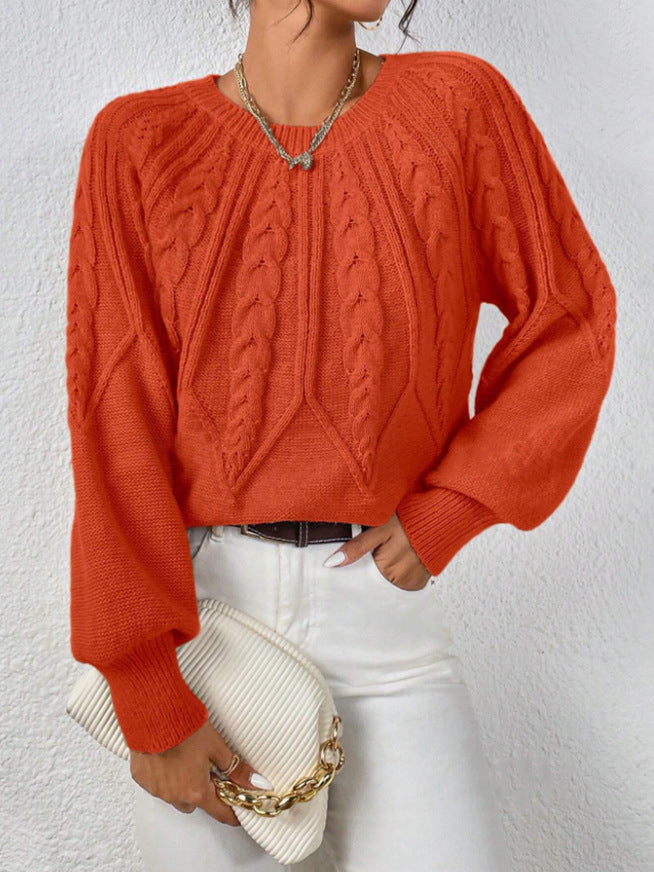 Elsie - Ladies’ Classic Cable Knit Jumper