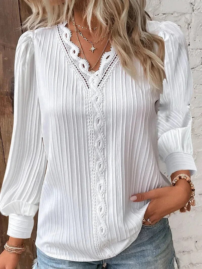 Nina - Ladies' Elegant Lace Top