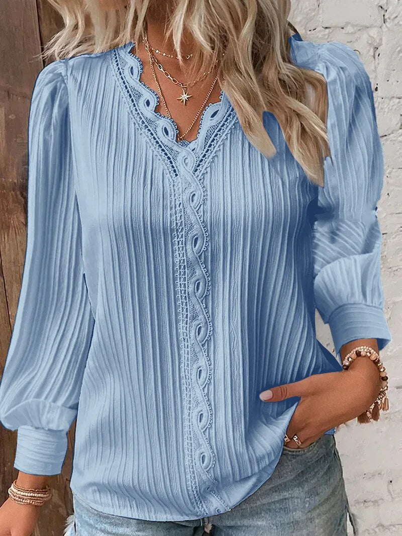 Nina - Ladies' Elegant Lace Top