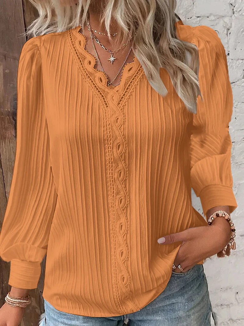 Nina - Ladies' Elegant Lace Top