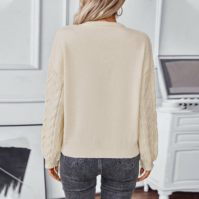 Evelyn – Ladies' Classic Cable Knit Jumper