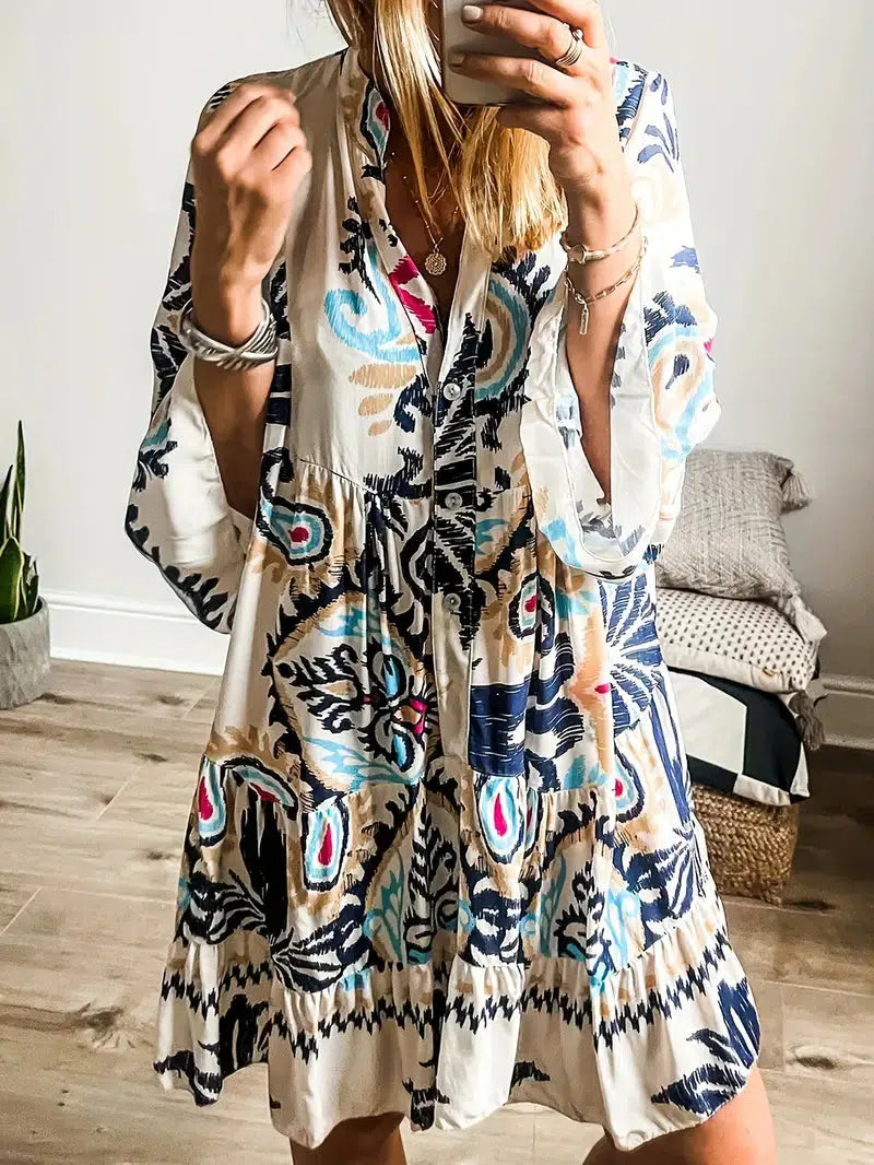 Rechelle - Bohemian Tunic Dress