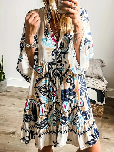 Rechelle - Bohemian Tunic Dress