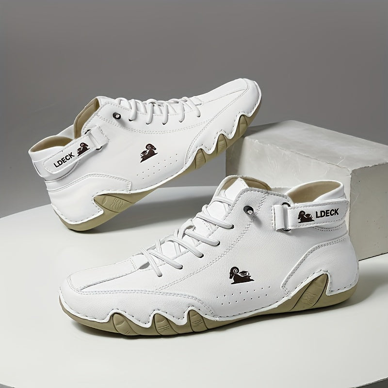 Grace – High-Top Lace-Up Trainers