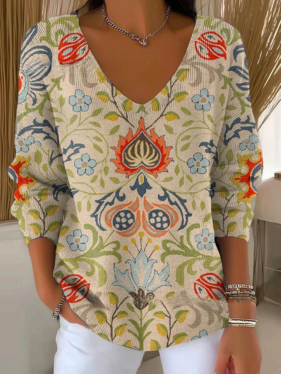 MARGAUX | V-Neck Knit Jumper