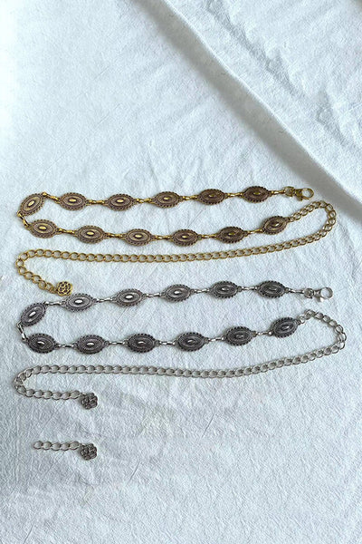 Raegan | Retro Geometric Waist Chain