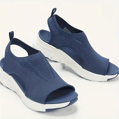 Anika – Open-Toe Slip-On Sandals