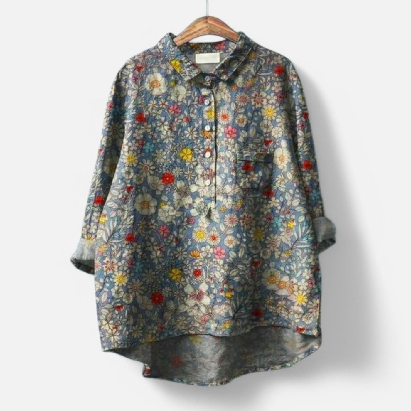 Lucille – Vintage Floral Button Shirt