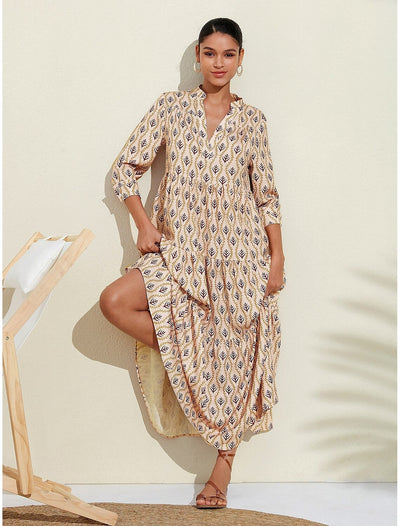 Jamaica - Boho Maxi Dress