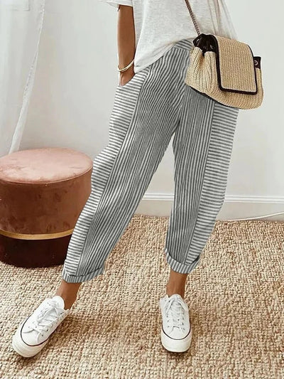 Rory – Striped Relaxed Trousers