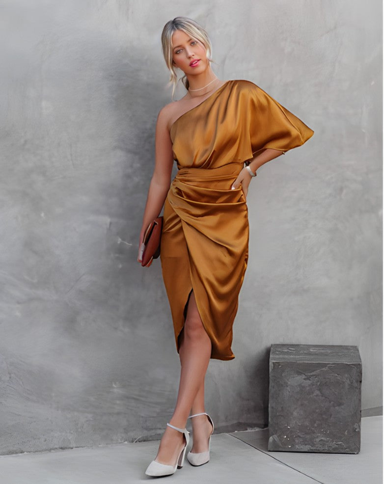 Lana | Luxurious Silk Dress – Timeless Elegance