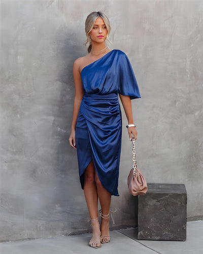 Lana | Luxurious Silk Dress – Timeless Elegance