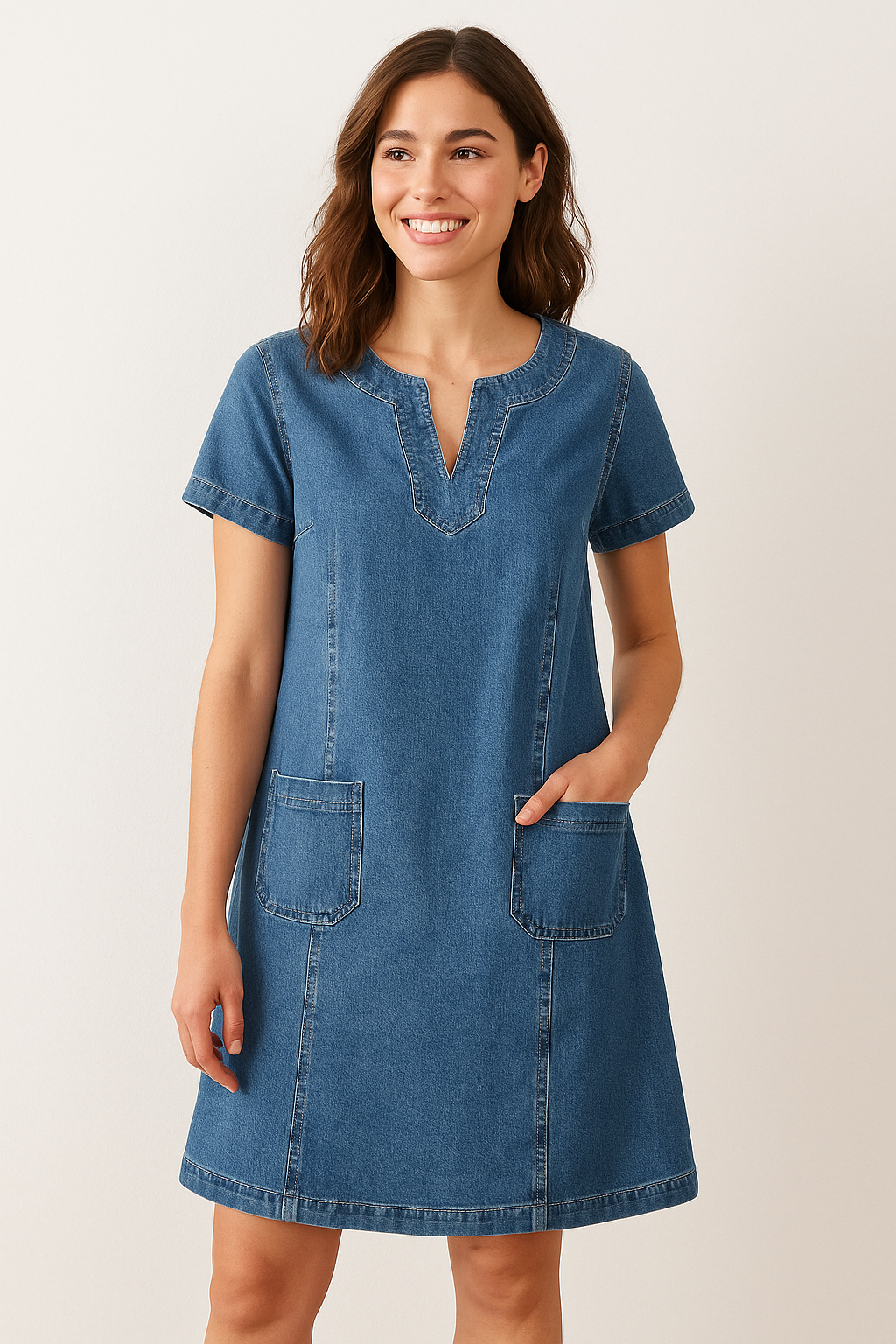 Sofia® | Soft Denim Dress