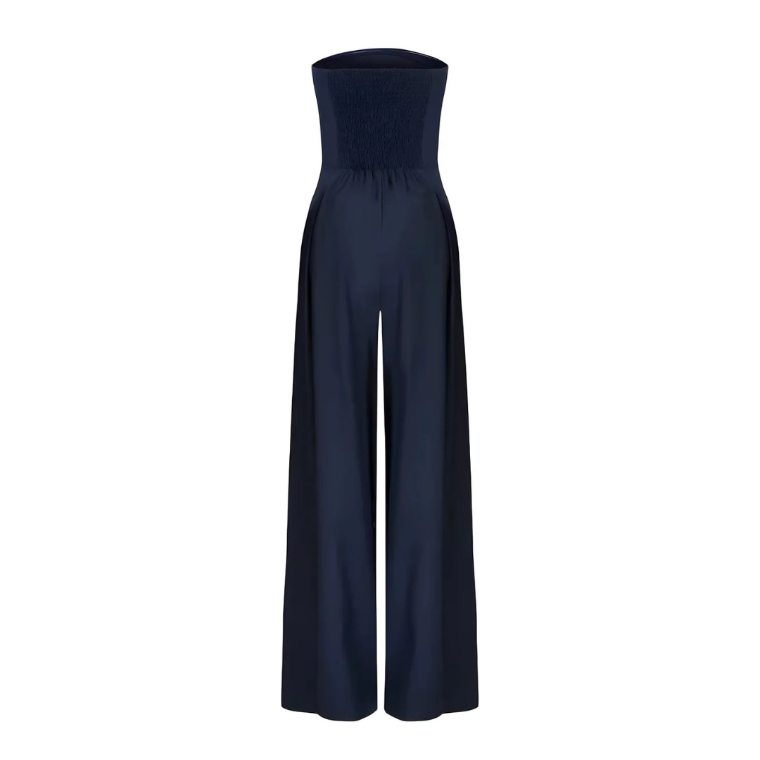 Malene – Strapless Wide-Leg Jumpsuit