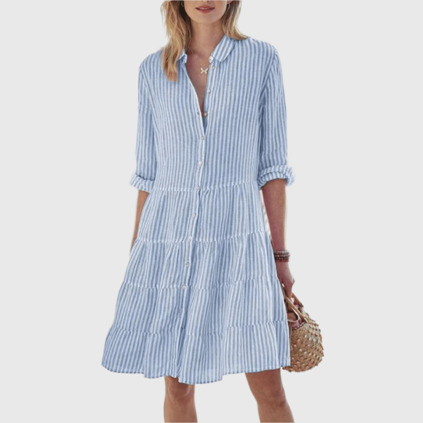 Jane - Breezy Striped Dress