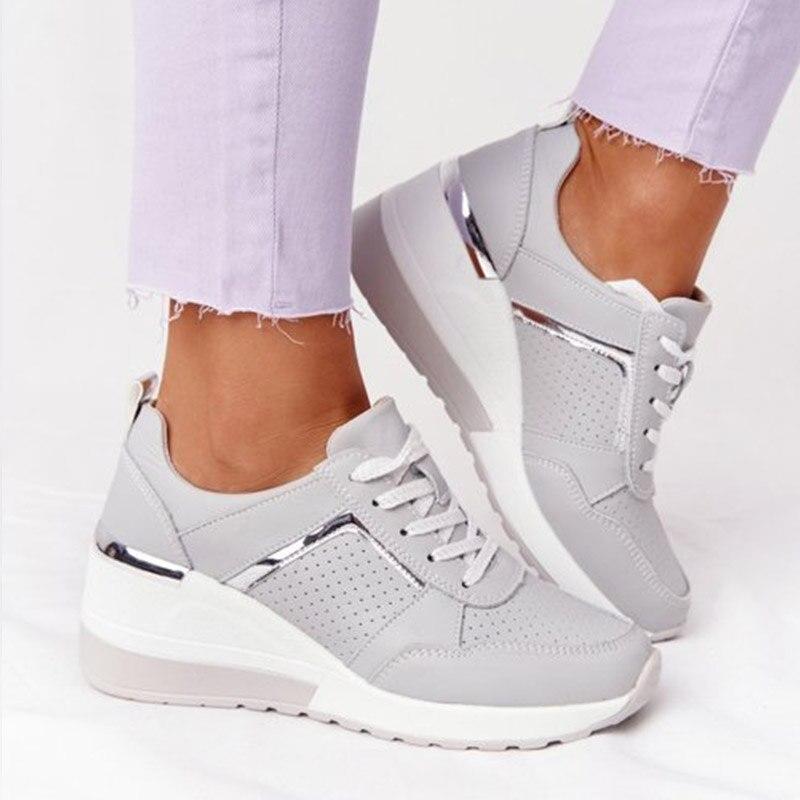 Rhie – Wedge Heel Trainers