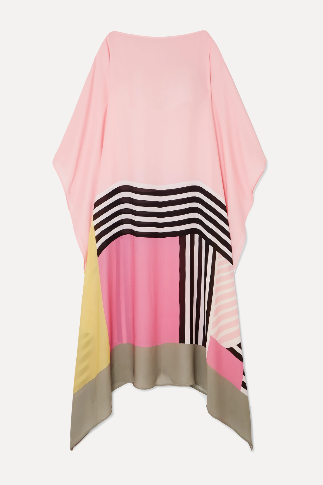 Fatima – Abstract Print Kaftan Dress