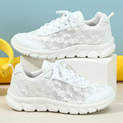 Flynn – Lace Panel Chunky Trainers