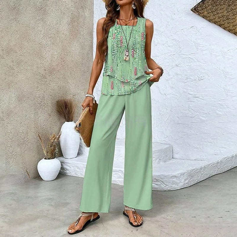 Claire | Two-Piece Leaf Set