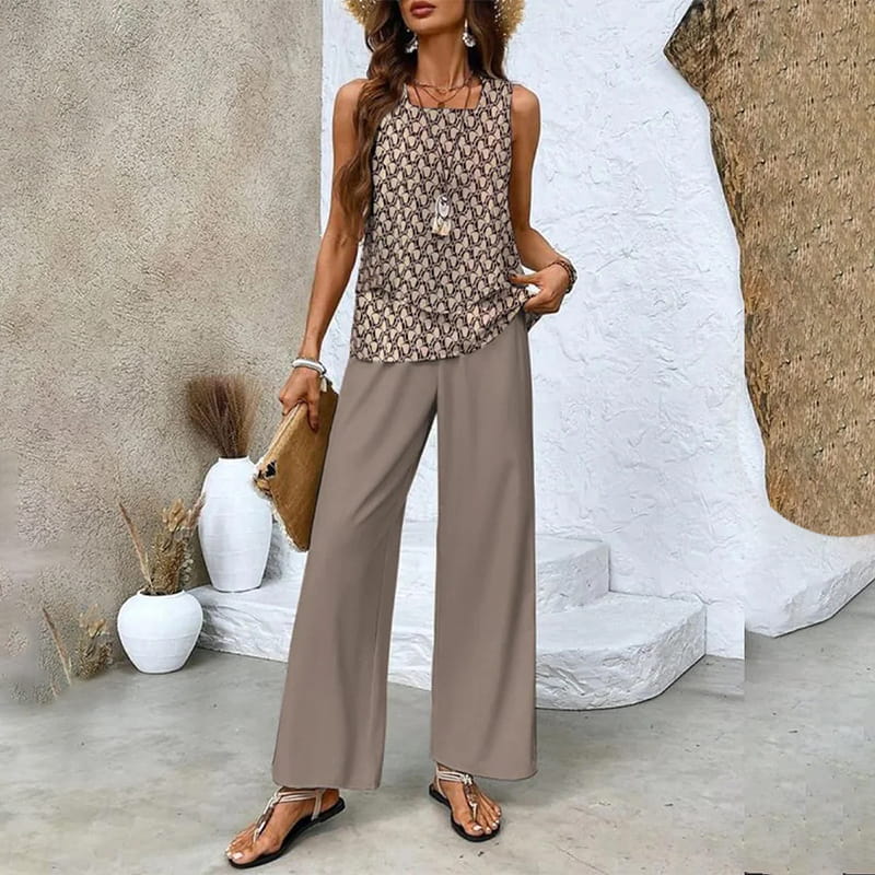 Claire | Two-Piece Leaf Set