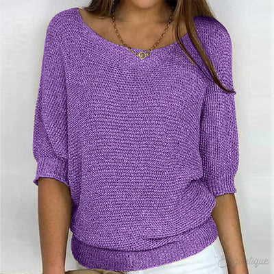 Daniella – Lightweight Knit Sweater