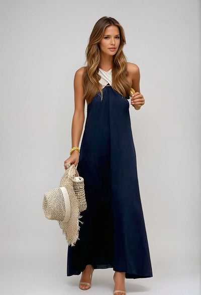 Nyra – Halter Maxi Dress