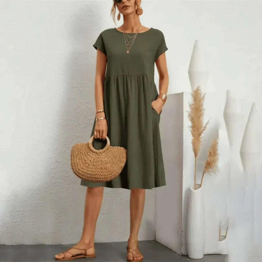 Roxanne – Relaxed Midi Dress